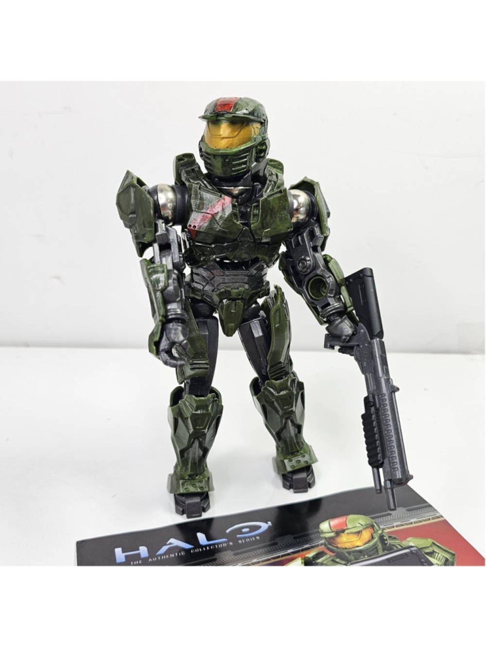 Mega Bloks Halo 29765 Magnetic Spartan Green Spartan Red Team, Instructions, Gun